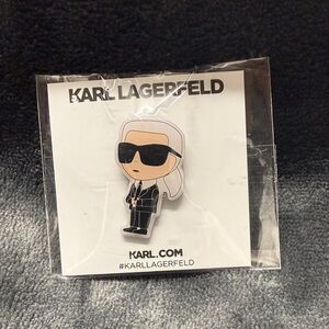 NWT Karl Lagerfeld Ikonik character pin
